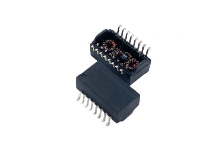 Трансформаторы LAN Magnetics, фильтры LAN, POE и трансформаторы импульсов - Фильтр LAN, трансформатор LAN для POE/POE+